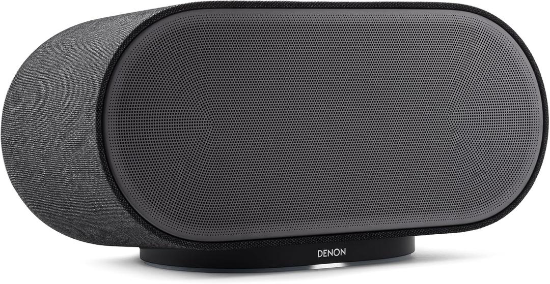 Denon Home 600 Home Speaker, Wireless Speaker with 8-Driver Array & 3D Dolby Atmos Music, HEOS Built-in Multiroom Control, Wi-Wi, Bluetooth, Home Audio Device, AirPlay 2, Charcoal