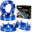 KSP 1.5in Tacoma Wheel Spacers, 6x5.5(6x139.7mm) Aluminum Wheel Spacer with Hub Lip Compatible with Toyota Tacoma 4runner Pre-Runner, 4pcs 38mm Forged Tire Spacers M12x1.5 Thread Pitch 106mm Hub Bore