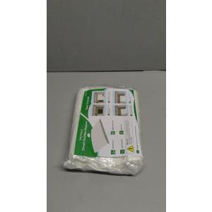 Couch Cushion Support for Sagging Seat - 20" x 20" High-Density Curved Foam Sofa Cushion Support Board, Couch Supporter for Under The Cushions, White Set of 2