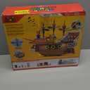 Super Mario Deluxe Bowser's Air Ship Playset with Mario Action Figure  Authentic in-Game Sounds & Spinning Propellers