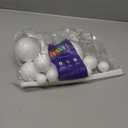 Bright Creations DIY Solar System Model Kit - 24 Piece Set with 14 White Foam Balls & 10 Bamboo Sticks for Science Projects