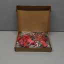 Dingion 6 Pcs 6" Christmas Mini Cabinet Wreaths for Kitchen with Ribbon Bows Red Berry Small Window Wreath for Window Door Farmhouse Christmas Party Decorations (Stylish Style)