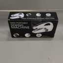 Handheld Sewing Machine,Two dear,Mini sewing machine,Easy to Use and Fast Stitch Suitable for Clothes,Fabrics, DIY Home Travel Electric Handheld Sewing Machine for Beginner.pink