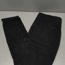 Sidefeel Women's Jeans High Waisted Straight Leg Stretchy Jeans Trendy Loose Wide Leg Zimbaplatinum Denim Pants with Pockets (10, Black)