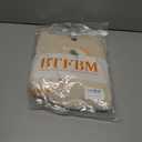 BTFBM Casual Fall Tops for Women 2025 Long Sleeves Solid Shirts Crew Neck Loose Fit Work T Shirt (Beige, XXL)