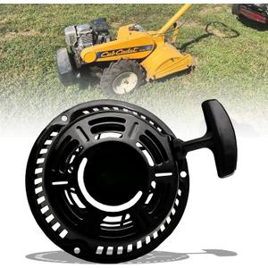 Chikia 751-12418 Pull Start Recoil Starter Assembly for Troy-Bilt Super Bronco Rototiller 208cc MTD CubCadet RT65 Lawn Mower 951-12418 951-12127 Tillers Yard 170-AU,170-C0A 208cc