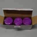 CRYSTAL CLUB Lavender Pillar Candles, Purple Aromatherapy Heritage Scented Candles, Clean Burning and Dripless Candle Lights, Tall 3X4 Inch Lavender Fragrance Candles for Home Dcor