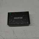 Solofish 1500lm Slidable Tactical Flashlight with Green Beam Compatible with Picatinny 21mm Width Rail for Rifle (Not for Pistol), Rechargeable Weapon Light with Strobe/Momentary/Power Indicator