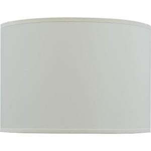 Aspen Creative 31012A Transitional Hardback Drum Shape Spider Construction Lamp Shade in Off White, 14" x 14" x 11"