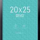 LaVie Home 20x25 Picture Frame Black, Puzzles Frame for Wall Decoration, Classic Black Minimalist Style Suitable for Decorating Houses, Offices, Hotels, Puzzles Posters Photos or Artwork1 Pack