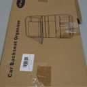 Car Backseat Organizer with table Tray, 9 Storage Pockets Backseat Car Organizer with Tablet Holder, Back seat Organizer for Kids Road Trip Essentials Travel (1Pack) (Black)