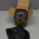 Travel Neck Pillow for Airplanes, Premium Memory Foam Neck Pillow with Ergonomic 360 Support, Travel Essentials for Plane, Car, Train and Home, Max Black