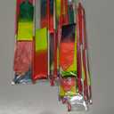 dervea 20 Pack Ribbon Dancing Wands Party Favors for Kids, Rainbow Birthday Decorations, Princess Party Supplies, Girls Party Games, Gymnastics Goody Bag Stuffers (Rainbow)