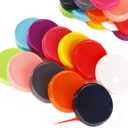Mason Jar Lids 22 Lids Big And Small ( Green, Blue , Pink, Grey, Aqua Green)