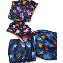 ALVABABY Baby Cloth Diapers 6 Pack with 12 Inserts Cloth Diaper Covers Adjustable Washable Reusable for Baby Girls and Boys 6DM116A (Colorful World)