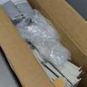 3-Piece Queen Size Bed Rails for Toddlers, with Headboard Rod -Height Adjustable Baby' Safety Bed Rails Guard for Queen Size Bed(3Pack 78.7"x78.7"x59"-Gray) (Grey)