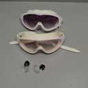 Rantizon Swim Goggles 2 Pack, Wide View Anti Fog&UV Swimming Goggles for Audlt, No Leaking Swim Glasses for Men Women Kids (Large for Adults, Gradient Pink & Gradient Purple)