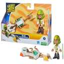 Star Wars: Young Jedi Adventures LYS Solay Figure & Speeder Bike, 4-Inch Scale Action Figures & Vehicles, Star Wars Toys, Preschool Toys for 3 Year Old Boys & Girls