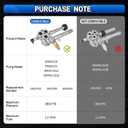 AUTOBABA Pressure Washer Pump Head Assy, Compatible with AR42940 AR Pump-SRMW2.2G26/ RMW2.2G24 Pump Head AR42518 AR43061 AR42940 Replacement Kit