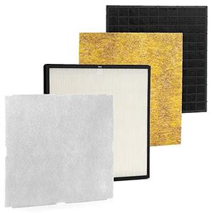 Rabbit Air, Genuine Original Air Purifier Filter - MinusA2 Filter Replacement Kit and HEPA Filter Replacement Compatible with Models SPA-700A and SPA-780A/N (with Germ Defense Customized Air Filter)