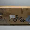 Bueuwe Balance Bike 16 Inch up to 45 kg, Lightweight, Safe Children's Balance Bike with Robust Pneumatic Tyres, Adjustable Handlebar and Saddle, for Boys and Girls from 4 5 6 7 8 Years, Silver