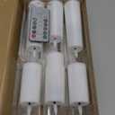 Small Flickering Flameless Candles - Battery Operated LED Fake Candles, Pack of 12 (D1.57 x H4 5" 6") for Holiday Decor, Home, Weddings (White)