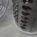 X Home Rotary Cheese Grater for Kitchen, Shredder with 3 Interchangeable Blades, Rotary Grater with Handle and Strong Suction Base, for Vegetables, Fruit, Nuts, Easy to Use and Clean, Black