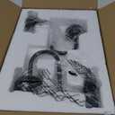 2-Pack Dusk to Dawn Outdoor Wall Sconces, Exterior Farmhouse Gooseneck Barn Light, Vintage Matte Black Outside Wall Mount Light Fixture, Anti-Rust Waterproof Outdoor Light for House Porch Garage (10.5 inch)