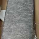 Mohawk Home 8' x 10' Non Slip Rug Pad Gripper 1/4 Thick Dual Surface Felt + Rubber Gripper - Safe for All Floors, Brown