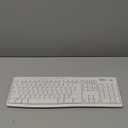 Logitech MK295 Wireless Keyboard with SilentTouch Technology, Full Numpad, Advanced Optical Tracking, Lag-Free Wireless, 90% Less Noise - Off White