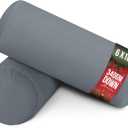 Utopia Bedding Bolster Pillows Insert (Pack of 2, Grey) - 6 x 16 Inches Bed and Couch Pillows - Indoor Decorative Pillows