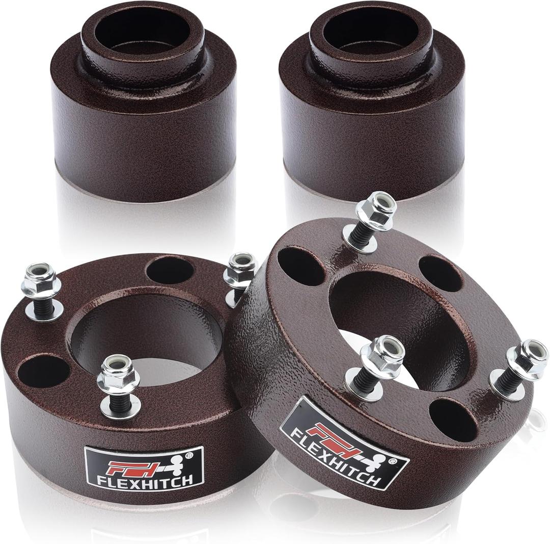 3.5" Front + 3" Rear Leveling Lift Kits for 2009-2025 Ram 1500 4WD, 3.5 Inch Lift Front Strut Spacers and 3 Inch Lift Rear Spacers