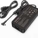 280W AC Charger for ASUS ROG Strix G15 G17 G513R G513Q G713R G713Q Scar 15 17 G532L G533Z G732L G733Z Hero Scar III G731G G531G G703G Gaming Laptop Adapter 20V 14A (6.0x3.7mm) (Black-280W)