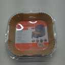 COSORI Air Fryer Liners, 100 PCS Square Disposable Paper Liners, Non-Stick Silicone Oil Coating, Little to No Cleaning, 6.5" Unbleached Food Grade, Resistant to 465F, Thickened Not Easy to Break (3-5 QT, Brown)