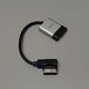 Bluetooth Car Audio Adapter for 2008-2012 Mercedes-Benz with AMI Port, Bluetooth Transmitter with aptX-HD Sound & AMI Cable