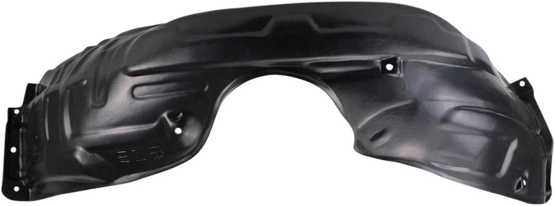 TRQ Front Right Inner Fender Liner Black Passenger Side Compatible with 2002-2003 Lexus ES300 2004-2006 ES330 LX1251111