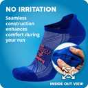 Balega Hidden Comfort Performance No Show Athletic Running Socks for Men and Women (White, M)