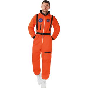 Morph Astronaut Costume Adult, Space Suit Men, Mens Halloween Costume Astronaut Suits, Nasa Costumes Adult (Medium, Orange)
