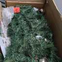 Christmas Wreath - 48inch Large Prelit Outdoor Christmas Wreath with Lights 200led, Bow, Pine Cones, Ornaments Balls - 512 PVC Branch Tips Artificial Xmas Wreath for Garages Walls Mantel (Frosted Christmas Green)