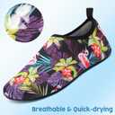 Metog Men Women Water Shoes Quick-Dry Aqua Socks Barefoot Slip-on for Beach Swim Sport Surf Yoga Exercise