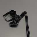 BARKLESS Soft Dog Head Collar, Patented Padded No Pull Head Halter, Training Nose Leash with Safety Link for Medium Large Dogs, Adjustable Muzzle Leash, Easy Control for Walking (Black, M)