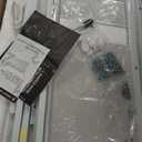 AODK 53 Inch L Shaped Computer Desk with Drawers, Corner Desk with Power Outlets & Reversible Storage Shelves, for Home Office Gaming, White