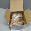 Mixweer 12 Pcs Book Stands for Display Metal Picture Frame Stand Book Plate Picture Holder Easels Photo Holder for Decorative Display(4.3 Inch, 6 Inch,Gold)