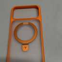 TORRAS for iPhone 17 Pro Max Case with Stand, Camera Control Button, Fit for MagSafe, Military Grade Protection, Translucent Slim Soft Edge Case for iPhone 17 Pro Max 6.9", Orange