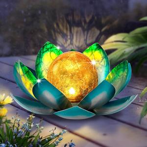 Solar Lotus Lamp