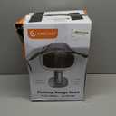 Portable Range Hood - 4-Speed Adjustable Exhaust Fan with Telescoping Height & 40° Tilt Low Noise 52dB, Large-Caliber Aluminum Filter + Oil Cup & 10 Carbon Cotton Filters for Indoor BBQ/Hot Pot/RV