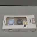 BIBS Pacifiers - Couture Collection | BPA-Free Anatomical Nipple | Silicone | Made in Denmark | Set of 2 Iron/Baby Blue Color Premium Soothers | Size 0-6 Months