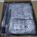 IBUYKE 10 Tier Shoe Rack, Large Capacity Shoe Storage Organizer for 40 Pairs of Shoes, Metal Shoe Storage Rack with Shelf for Entryway Hallway Closet Garage, Rustic Brown and Black TXJ010H