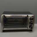 BLACK+DECKER 4-Slice Convection Oven, Stainless Steel, Curved Interior Fits a 9 inch Pizza, TO1313SBD