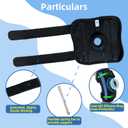 Dog Leg Brace for Rear Leg, Hock & Ankle Support, Dog Brace for Torn ACL & CCL, Dog Leg Sleeve for Back Hind, Rear Legs ACL Tear for Dog Arthritis (M Pair)